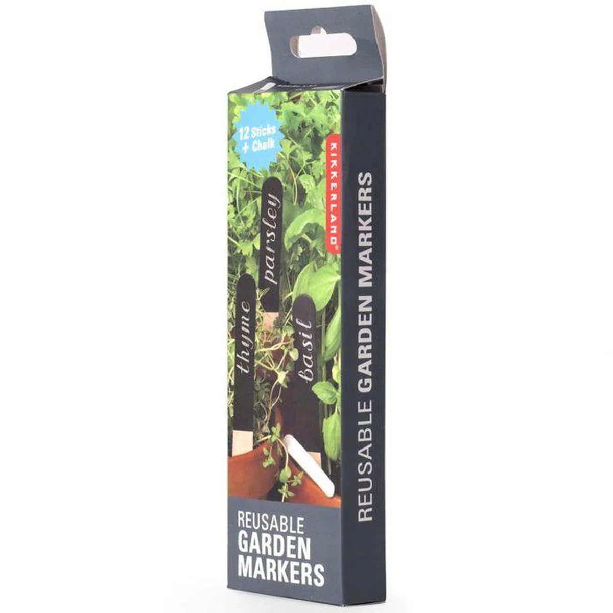 36 marque-plantes en ardoise Kikkerland Design