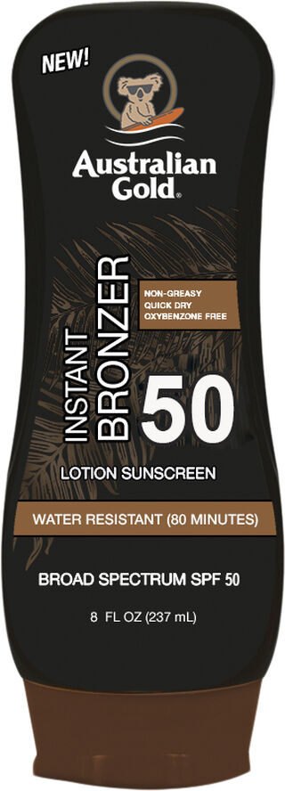 Australian Gold Instant Bronzer Lotion SPF 50
