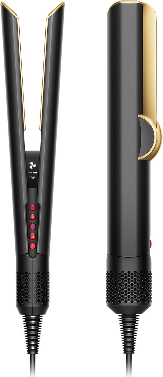 Dyson Airstrait glattejern (Onyx/guld)