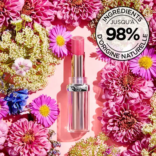 Bálsamo Labial com Cor Glow Paradise da L'Oréal Paris, nº 193 Rose Mirage, 3,8g