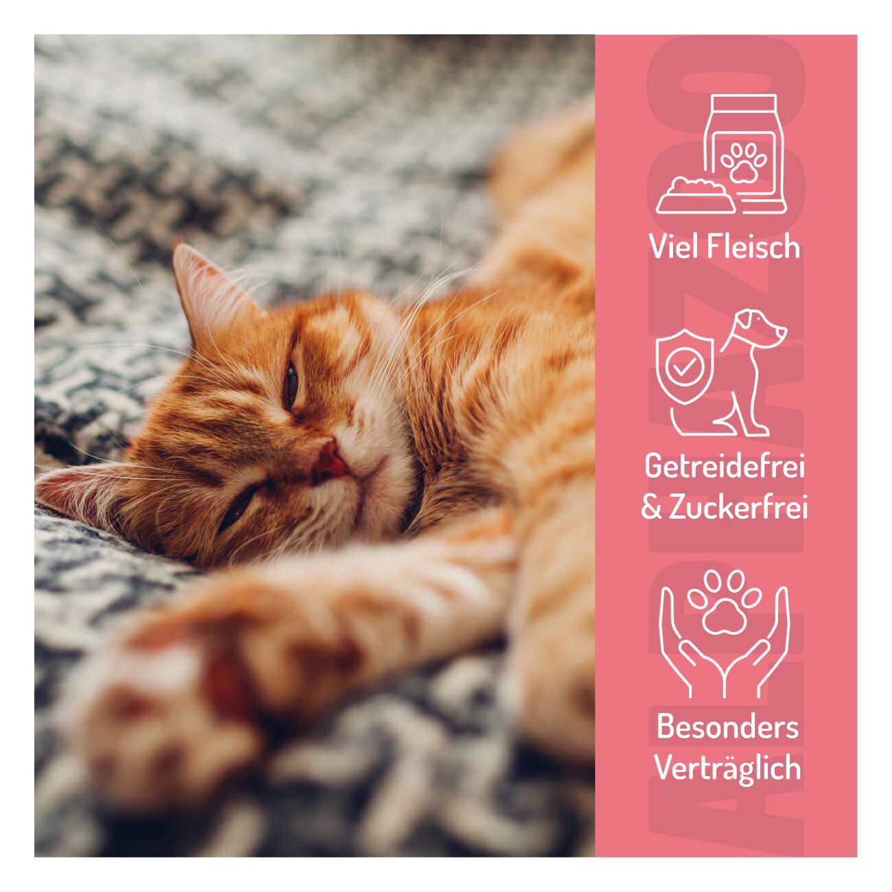 ALPHAZOO Ente Ente Ente Ente 65g I Leckerli für Katzen