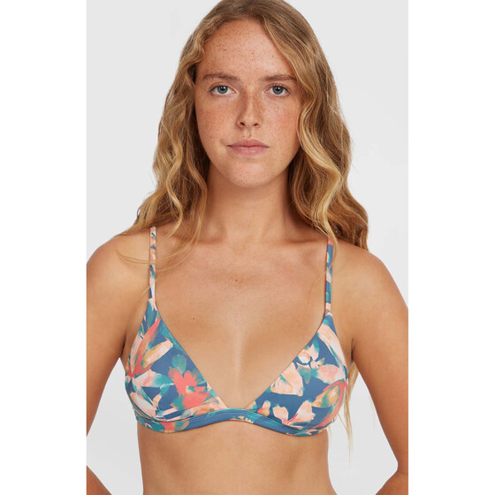 O'Neill Seaside Tri Top Blue Painted Tropics Damen SU25