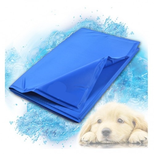 Tapete refrescante azul para animais de estimação