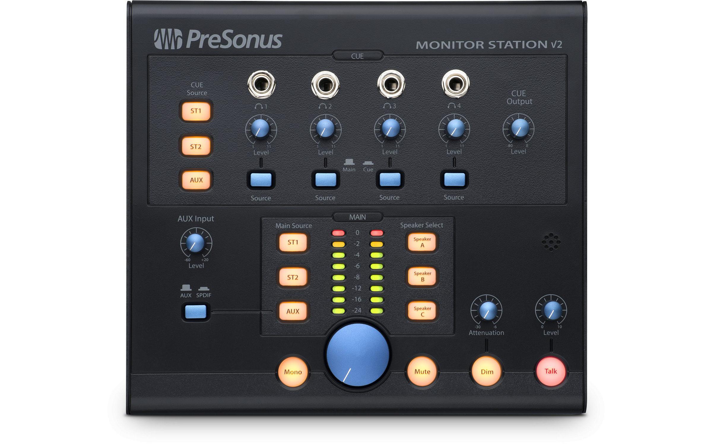 Monitorcontroller Monitor Station V2<br>Monitor- und Kopfhörercontroller
