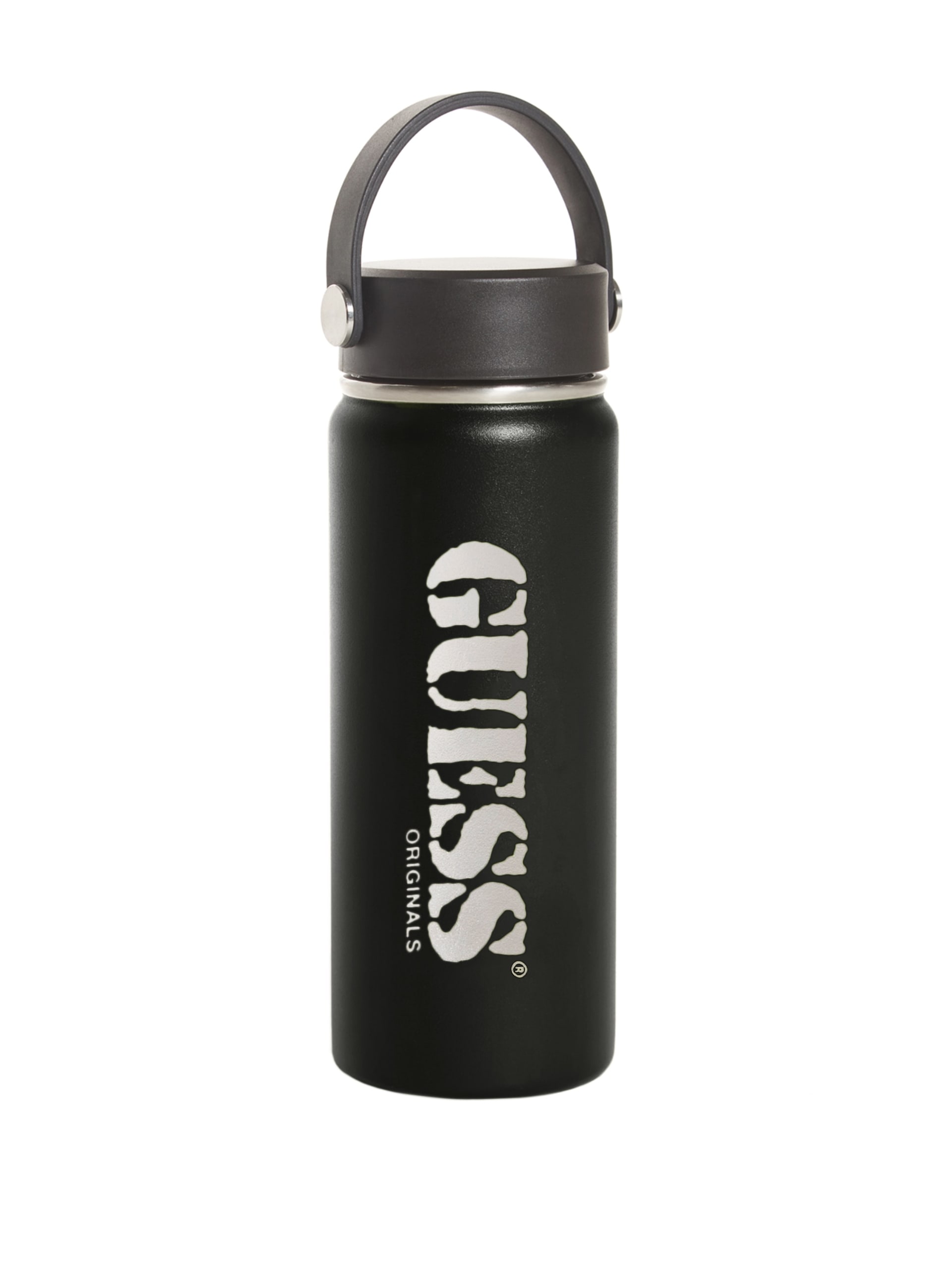 Garrafa de água com o logotipo da GUESS Originals