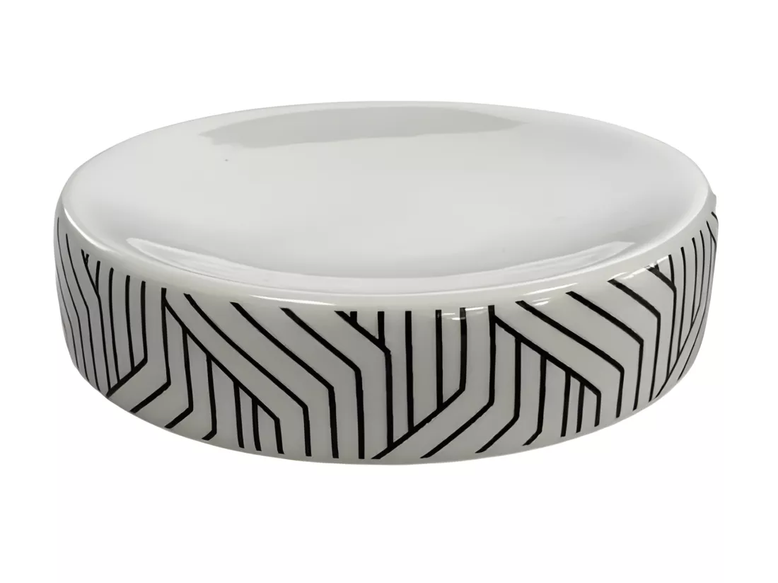 Set de salle de bain 3 pièces en céramique blanc