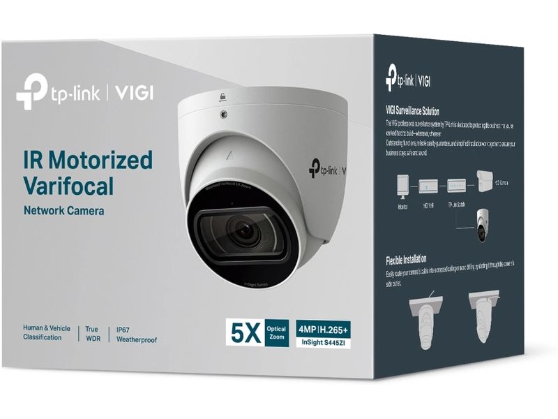 TP-Link Netzwerkkamera VIGI InSight S445ZI IP-Sicherheitskamera 2688 x 1520 Pixel