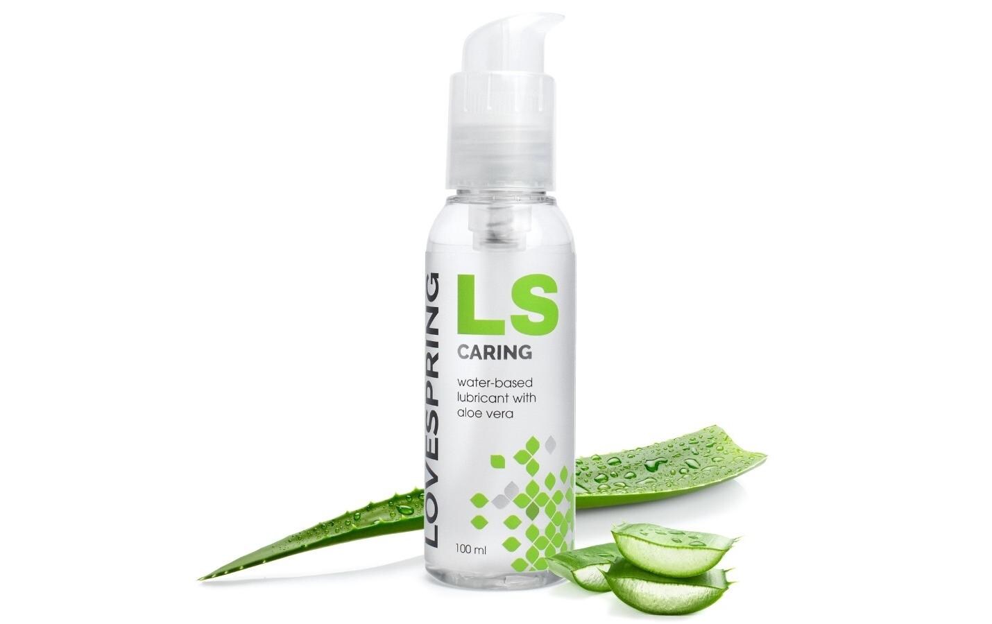 Gleitgel LS Caring 100 mlVeganes Gleitmittel mit Aloe Vera