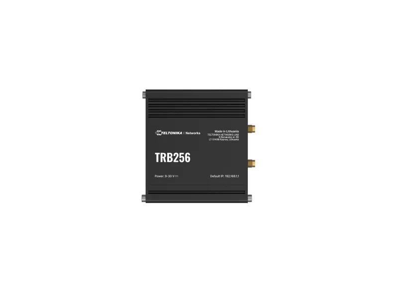 Teltonika TRB256 - Gateway - 100Mb LAN, BACnet, RS-485, Modbus, DNP3, RS-232 - LTE - 4G - desktop/væg/DIN-skinnemonterbar