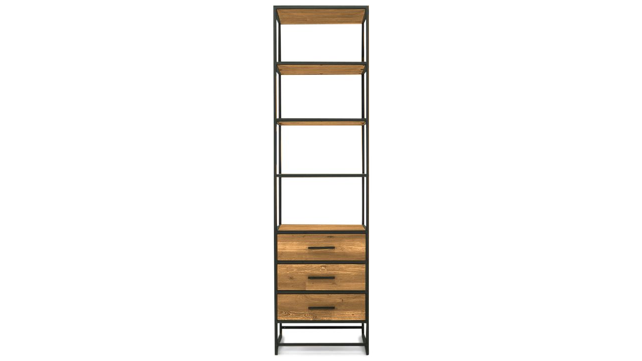 Boekenkast Felino B60 x D45 x H220 cm
