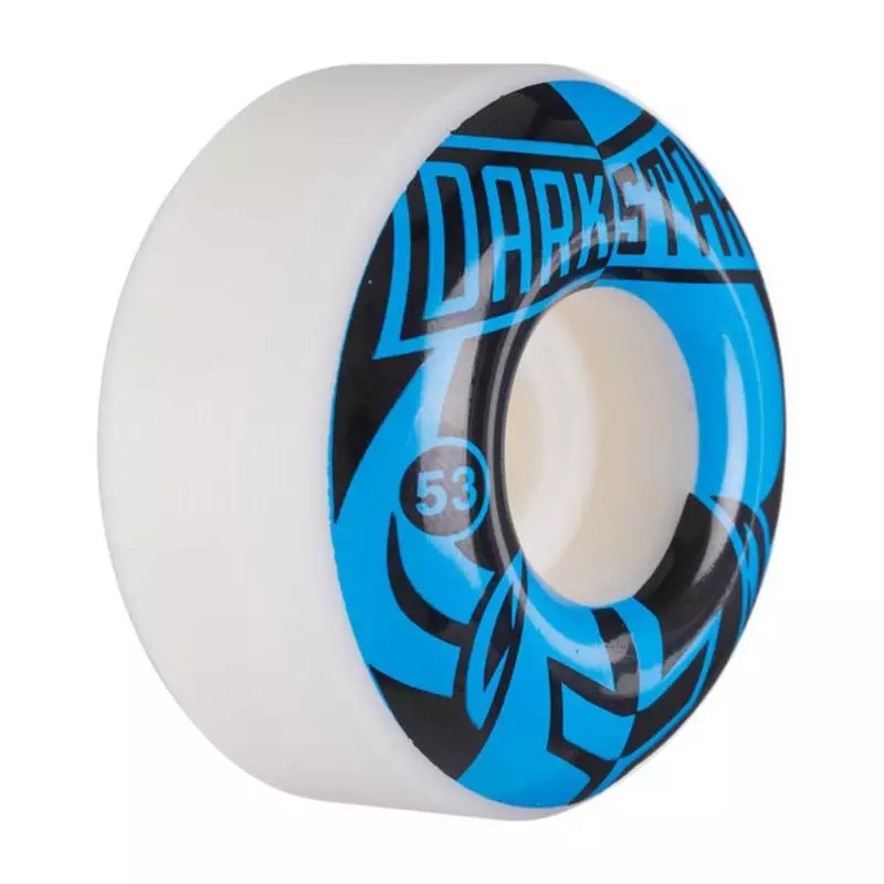 Roues skate DARKSTAR (x4) Divide Black Blue Blanc 53mm