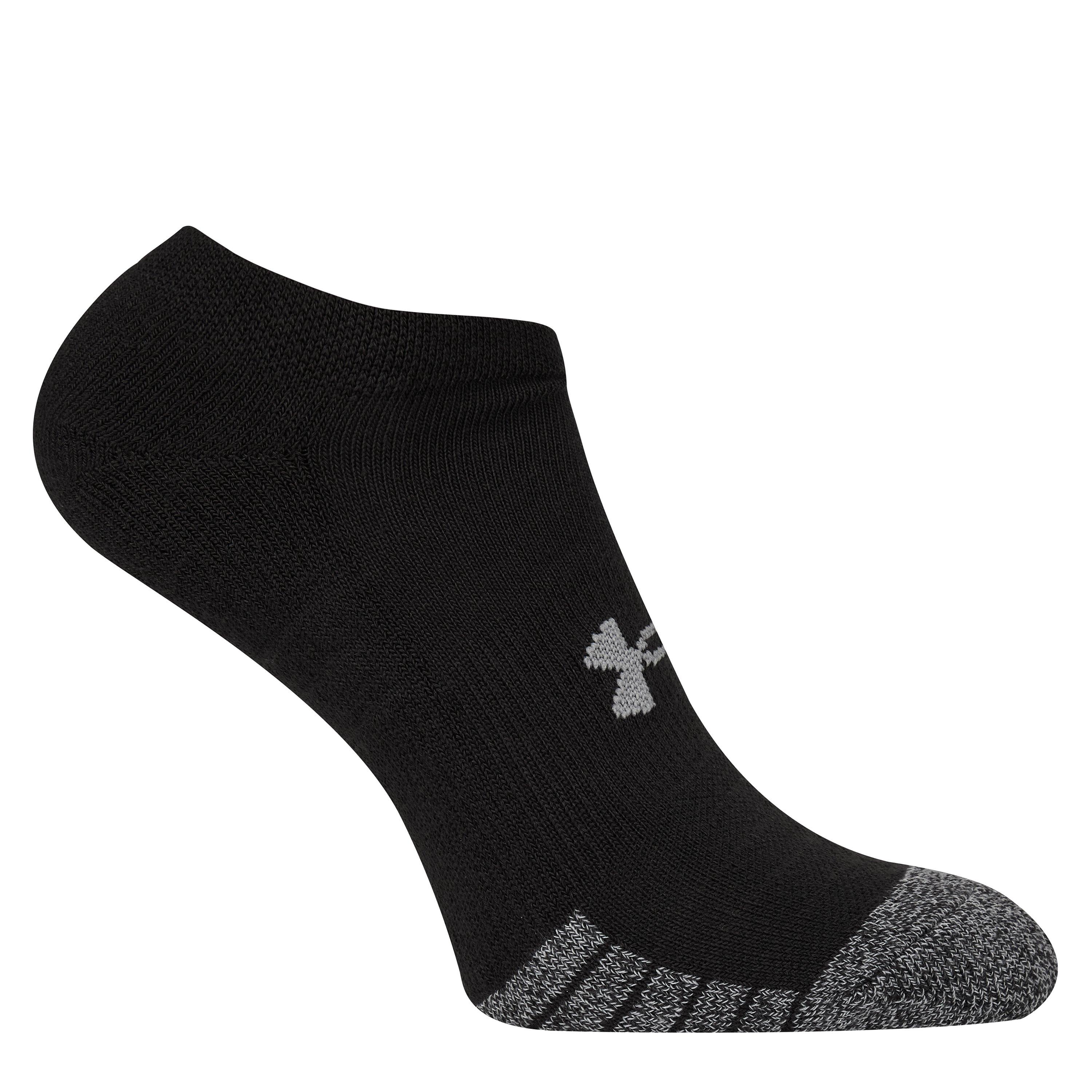 Under Armour Under Armour Ua Heatgear 3pk No Show Yth Trainer Sock Unisex Kids