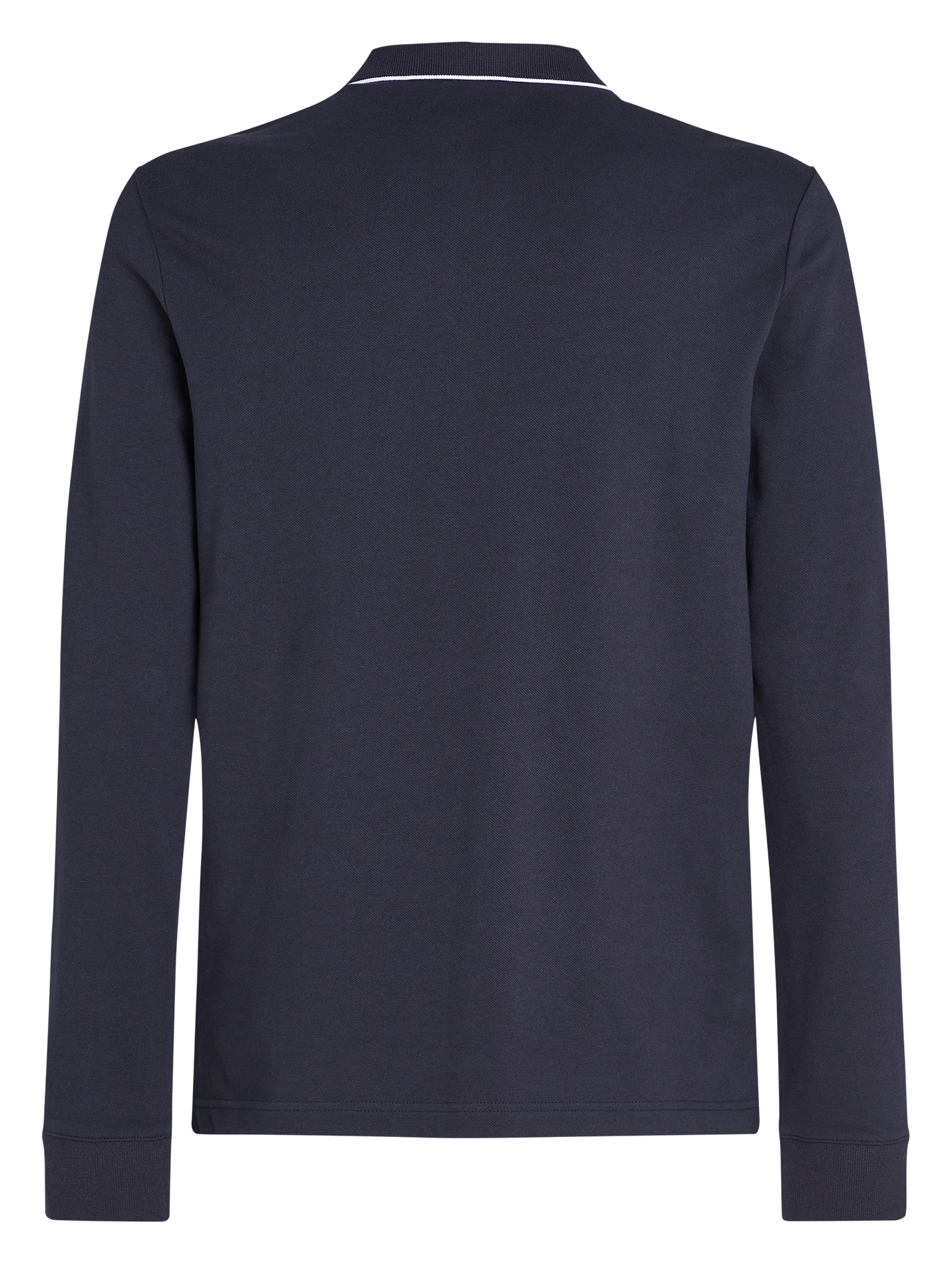 Polo slim-fit en coton piqué| Bleu