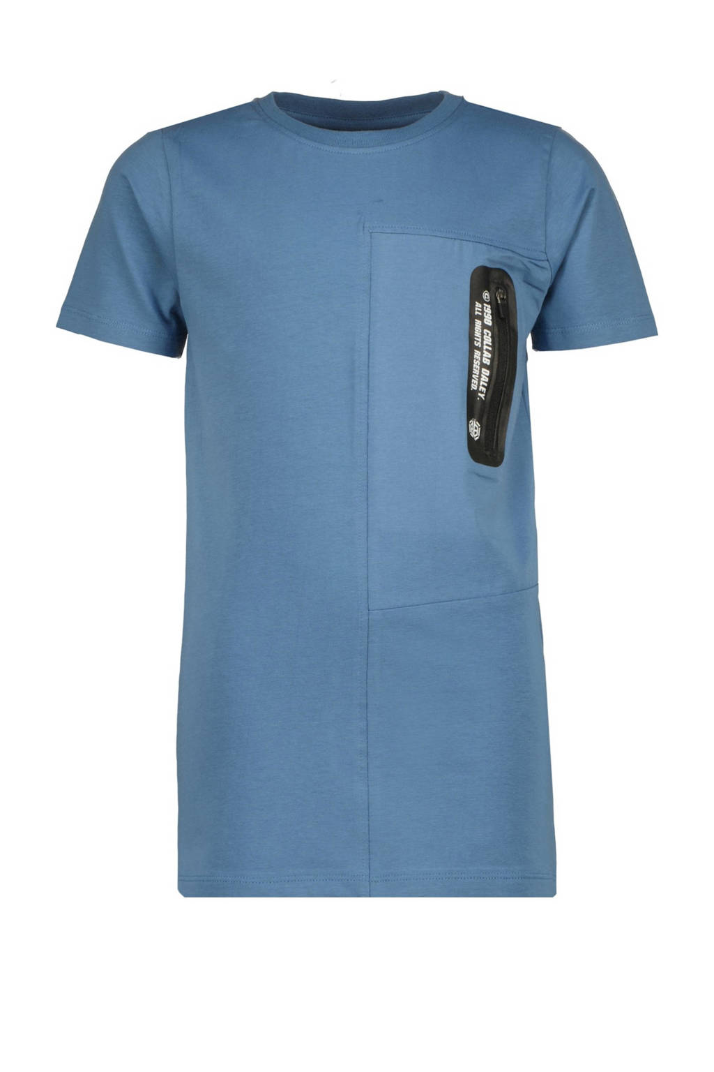 Vingino T-shirt Hernandez met printopdruk blauw