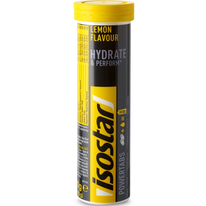 Isostar Powertabs Lemon, 12 g, 10 Stück
