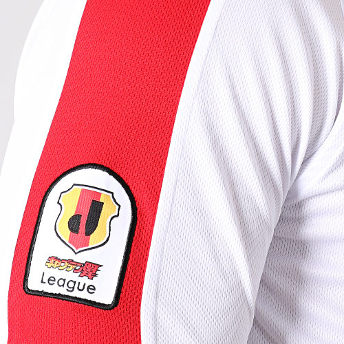 Tee Shirt De Sport A Bandes Olive Et Tom New Team 2 Blanc Rouge