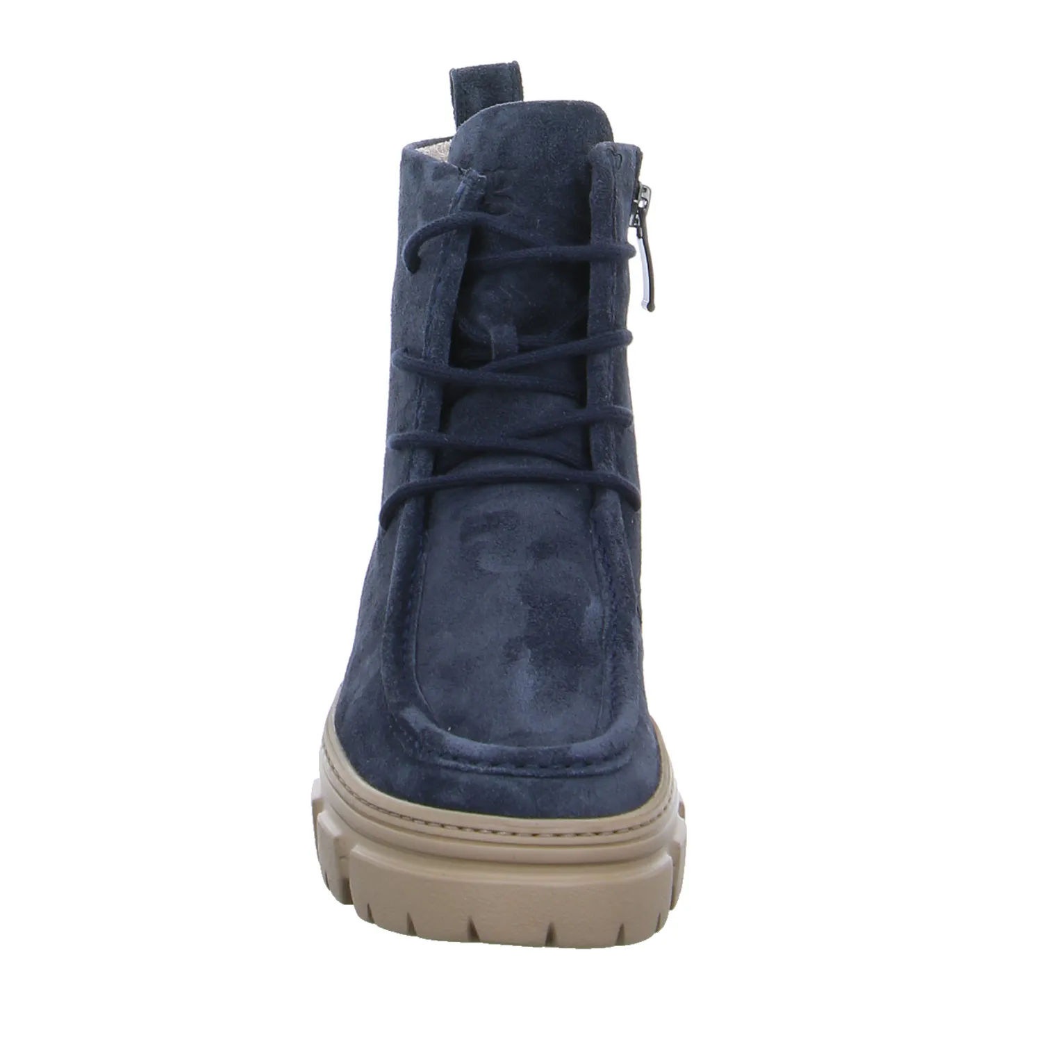 PAUL GREEN Boot Blau Leder