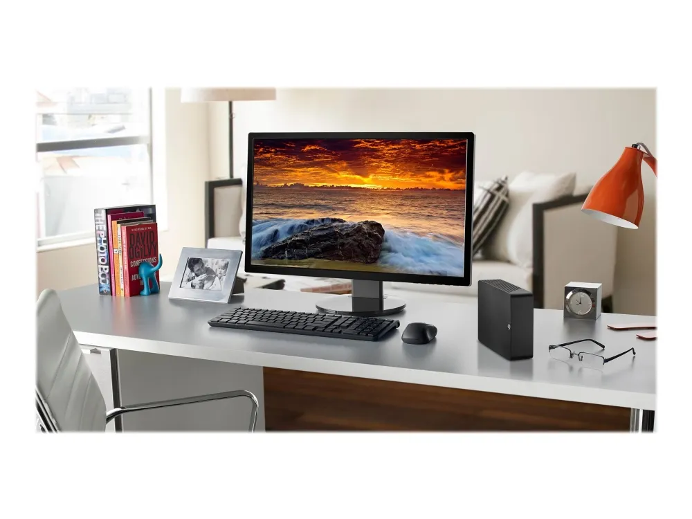 Seagate Expansion STKP16000400 - Harddisk - 16 TB - ekstern (stationær) - USB 3.0 - sort - med Seagate Rescue Data Recovery