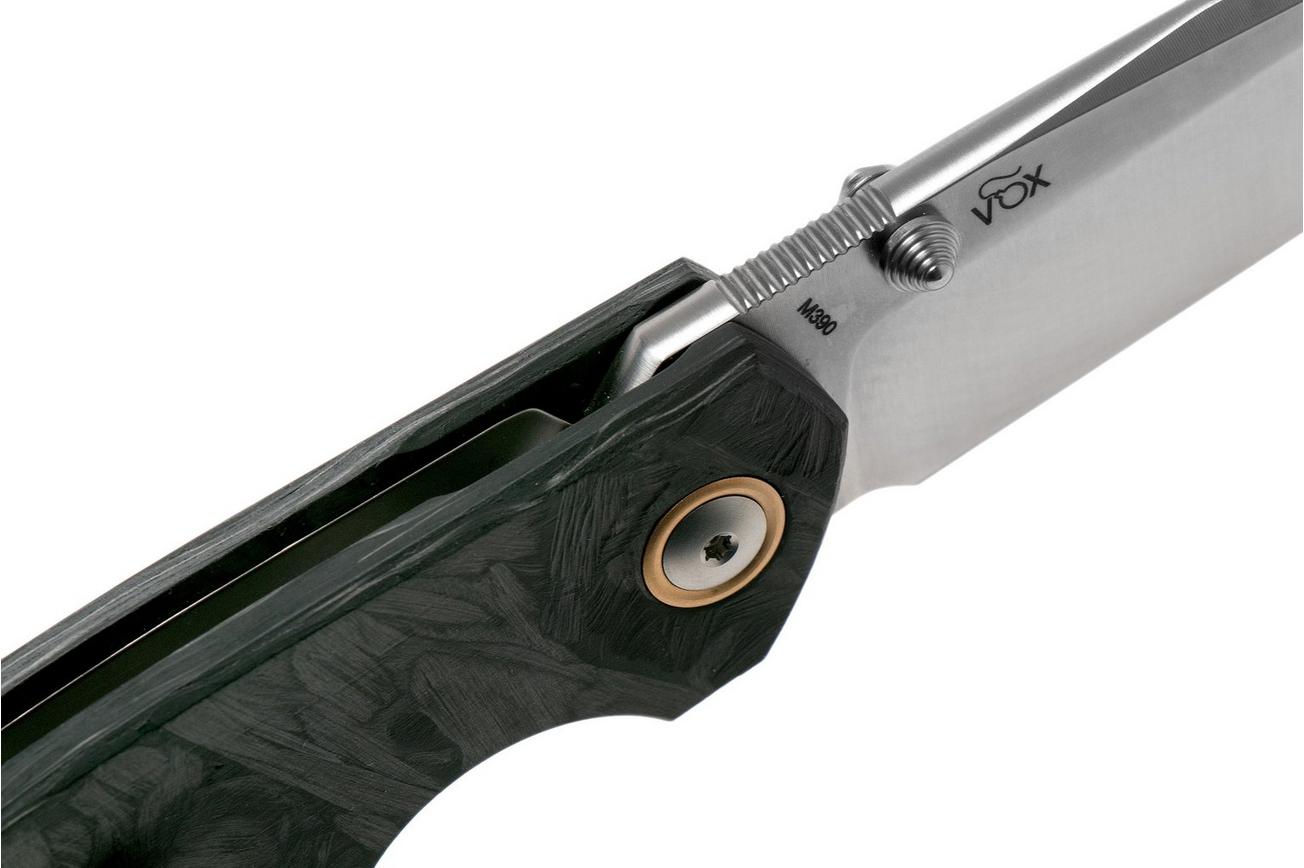 Viper Katla V5980FCM Satin, Marbled Carbonfiber zakmes, Jesper Voxnaes design