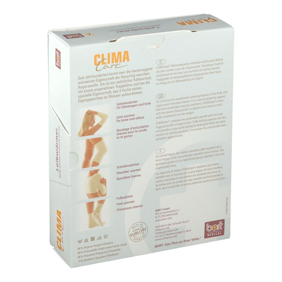 CLIMACare® Leibwärmer Gr. L beige
