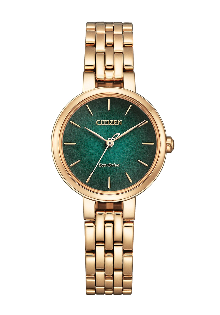 Citizen Eco-Drive Elegance Damenuhr Grün EM0993-82Z