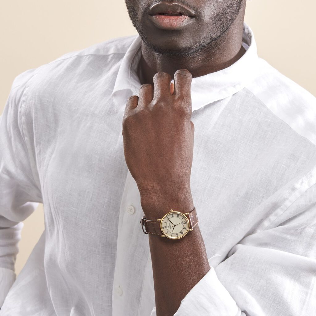 Montre Michel Herbelin Classique Blanc