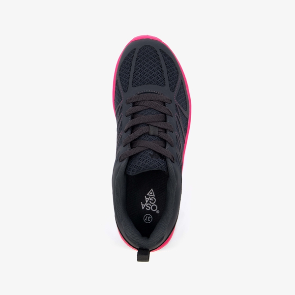 Osaga Sharp dames hardloopschoenen grijs/roze