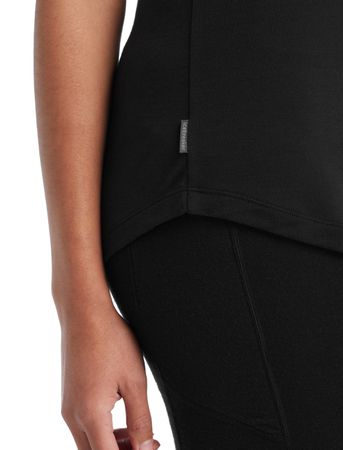 SPHERE II Damen-Merino-Tanktop  black  L