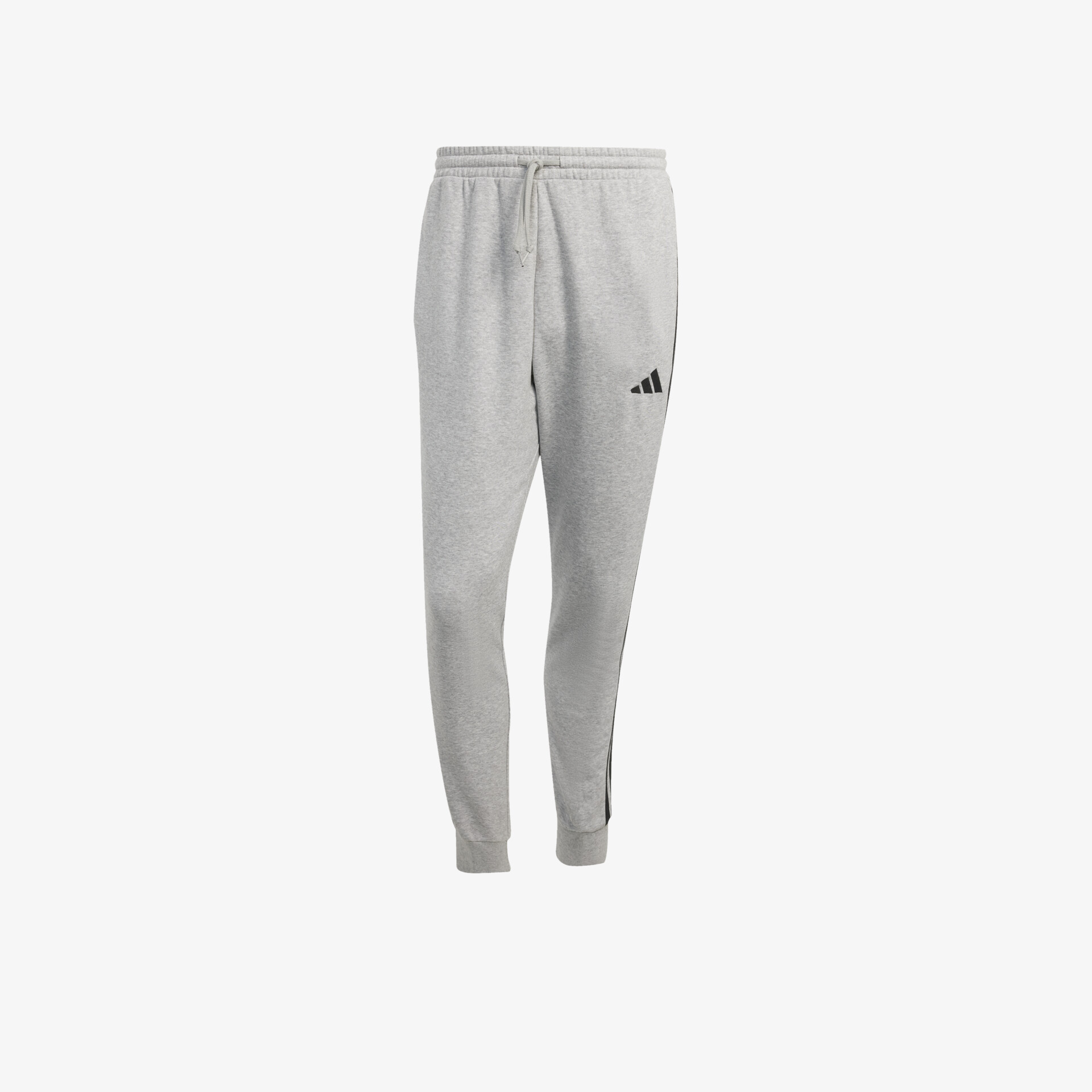 adidas Essentials 3 Streifen French Terry Herren Hosen grau