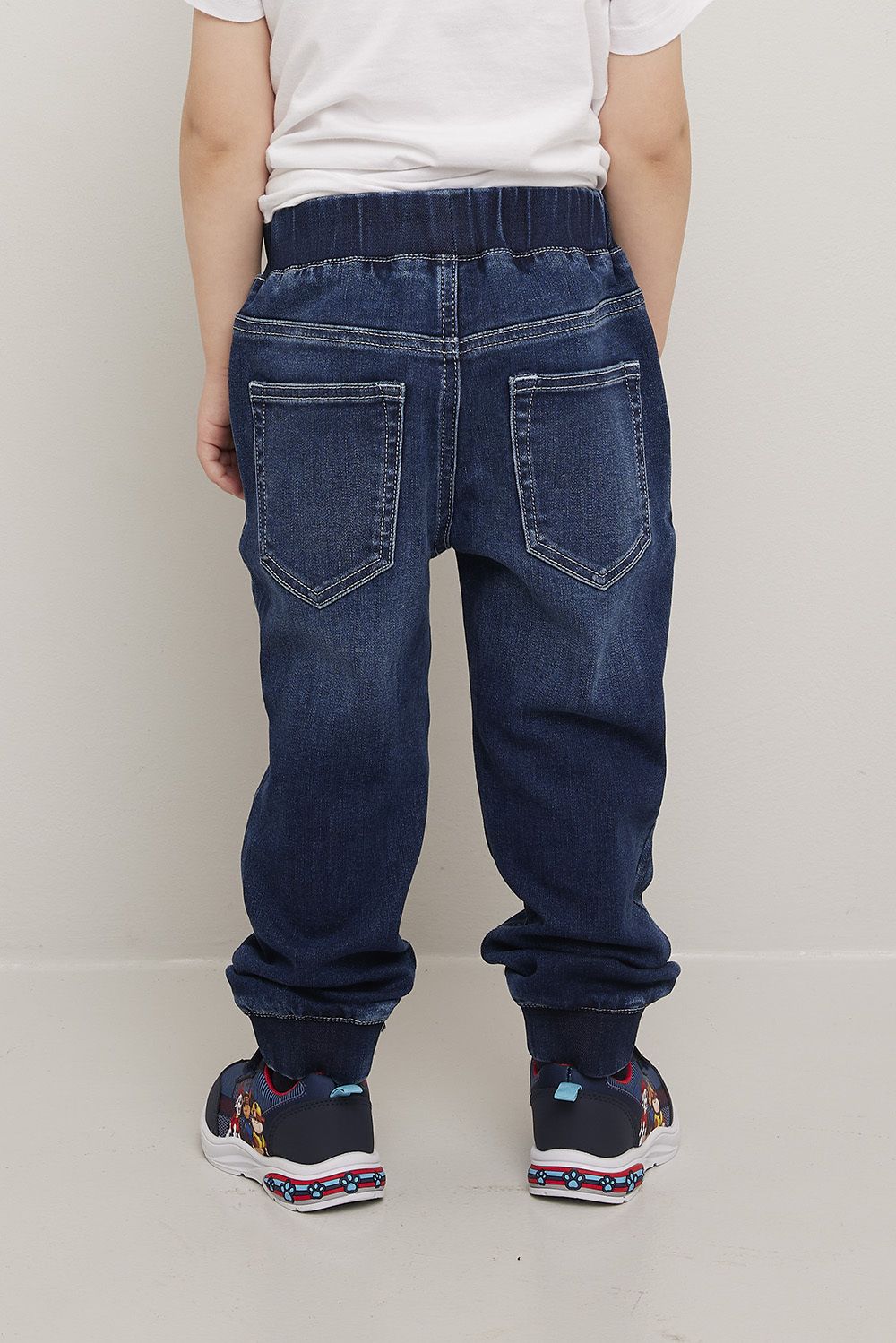 Denim joggers