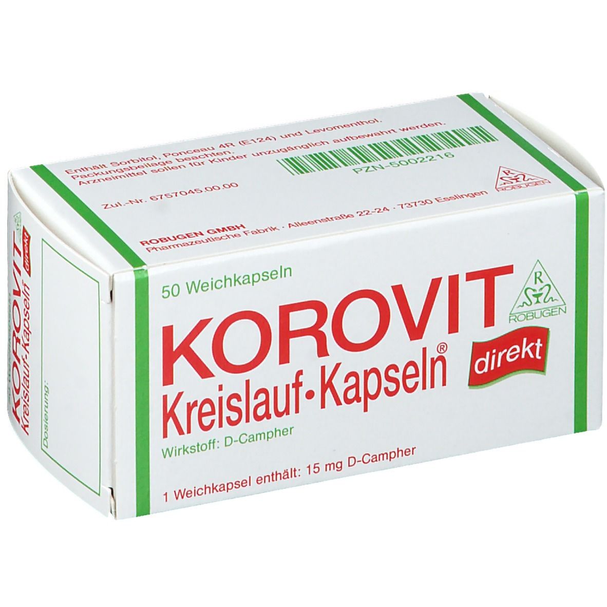 Korovit Kreislauf Kapseln