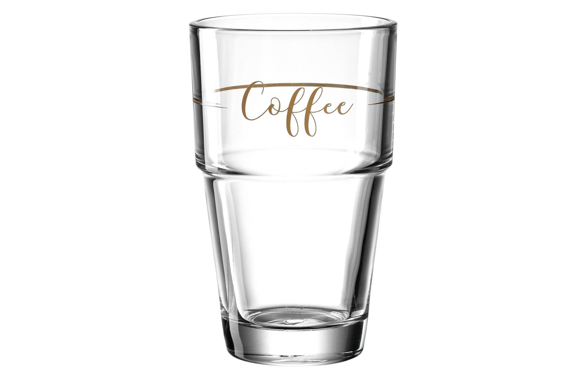 LEONARDO Latte-Macchiato-Glas »Macchiato Becher Solo Coffee 410 ml«
