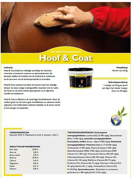 Global Medics Hoof & Coat Hoeven Vacht Paard 2 kg