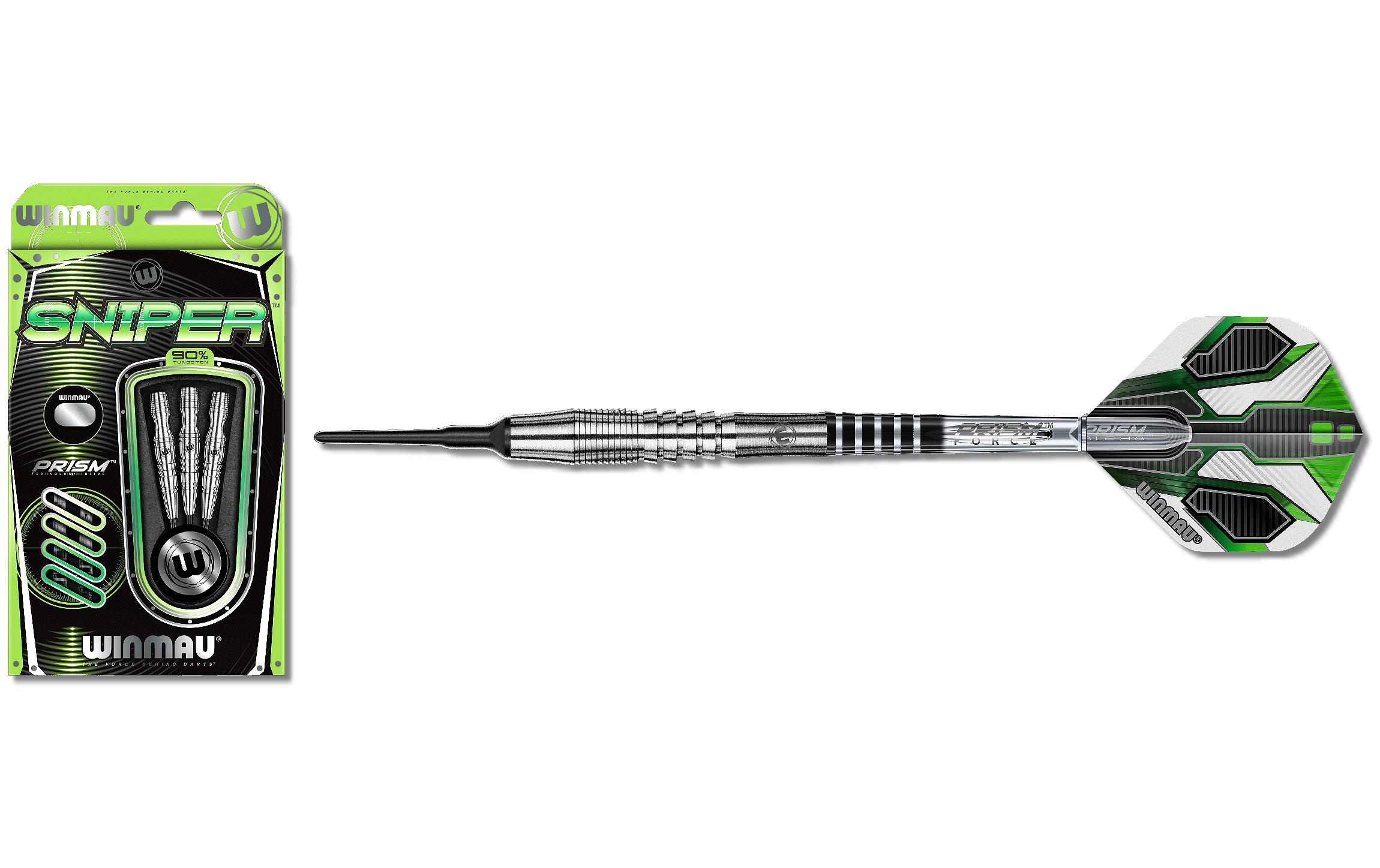 Dartpfeile Softdart Sniper 3 StückDartpfeile entworfen mit Hilfe 3D-Modeling-Technologie