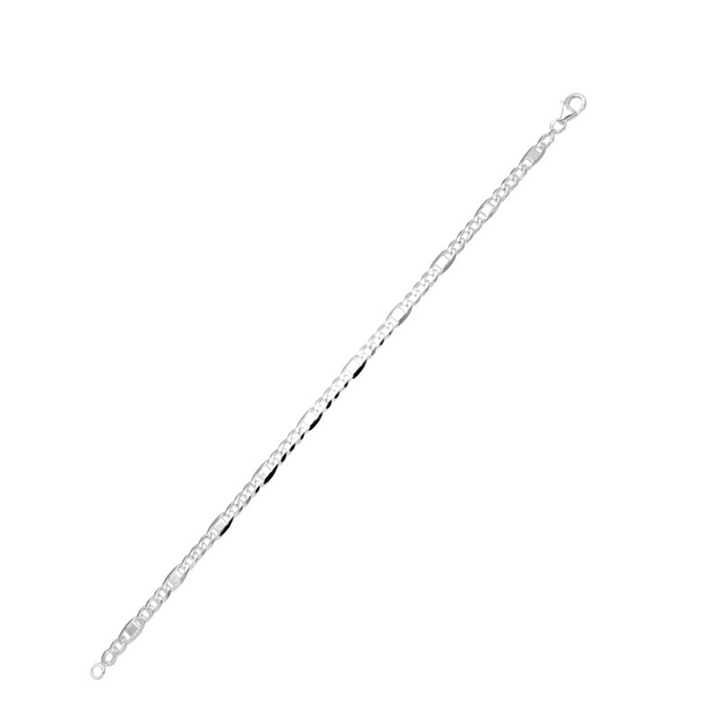 Bracelet Homme - Argent 925 - Longueur : 18 cm