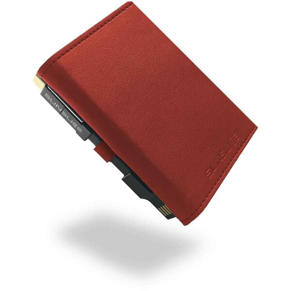 Sunslice - Panneau solaire Photon - batterie intégrée Rouge