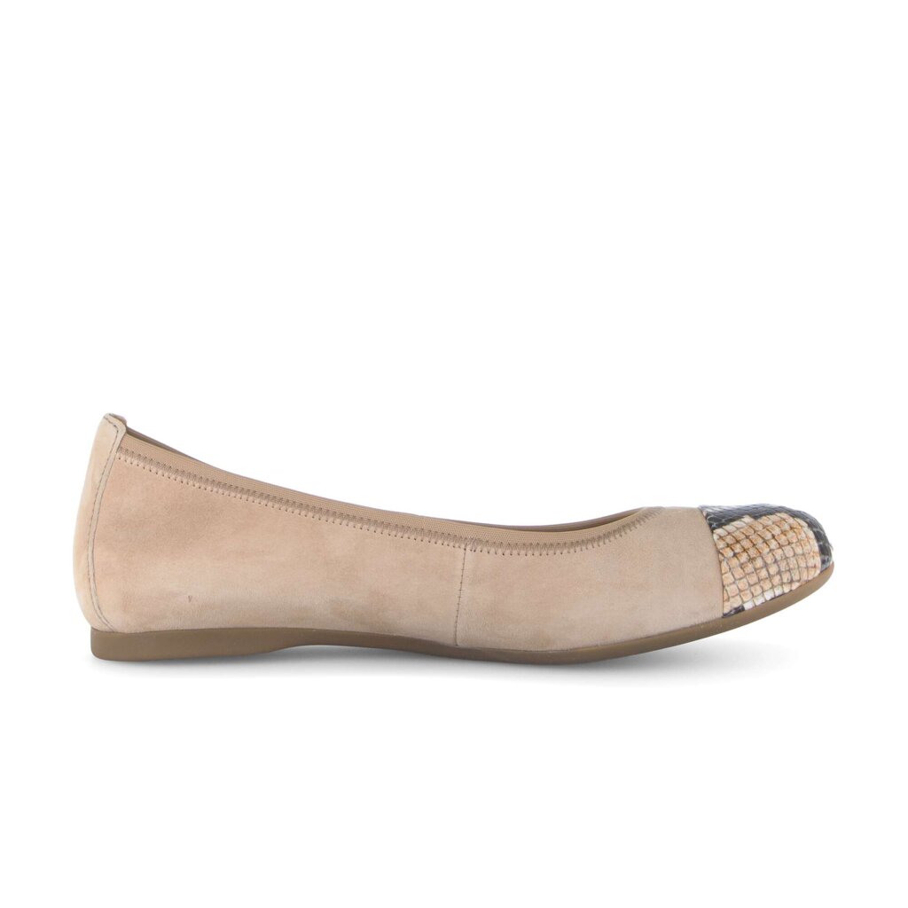 Elegante ballerina beige