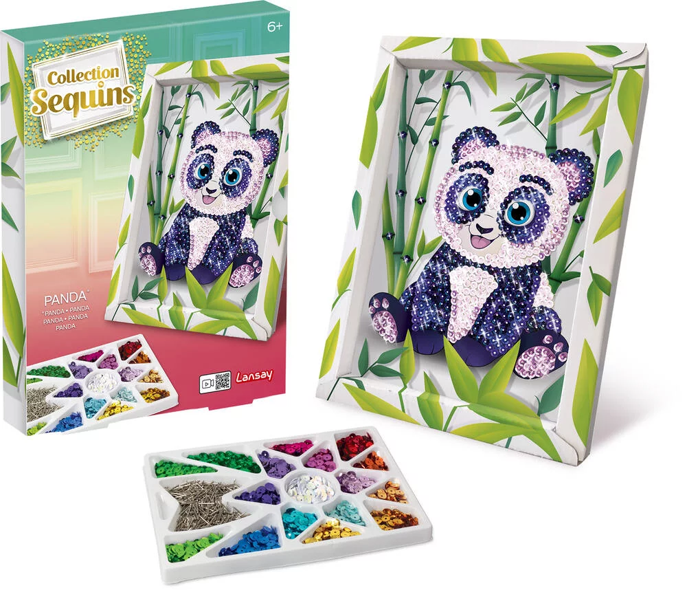 COLLECTION SEQUINS PANDA