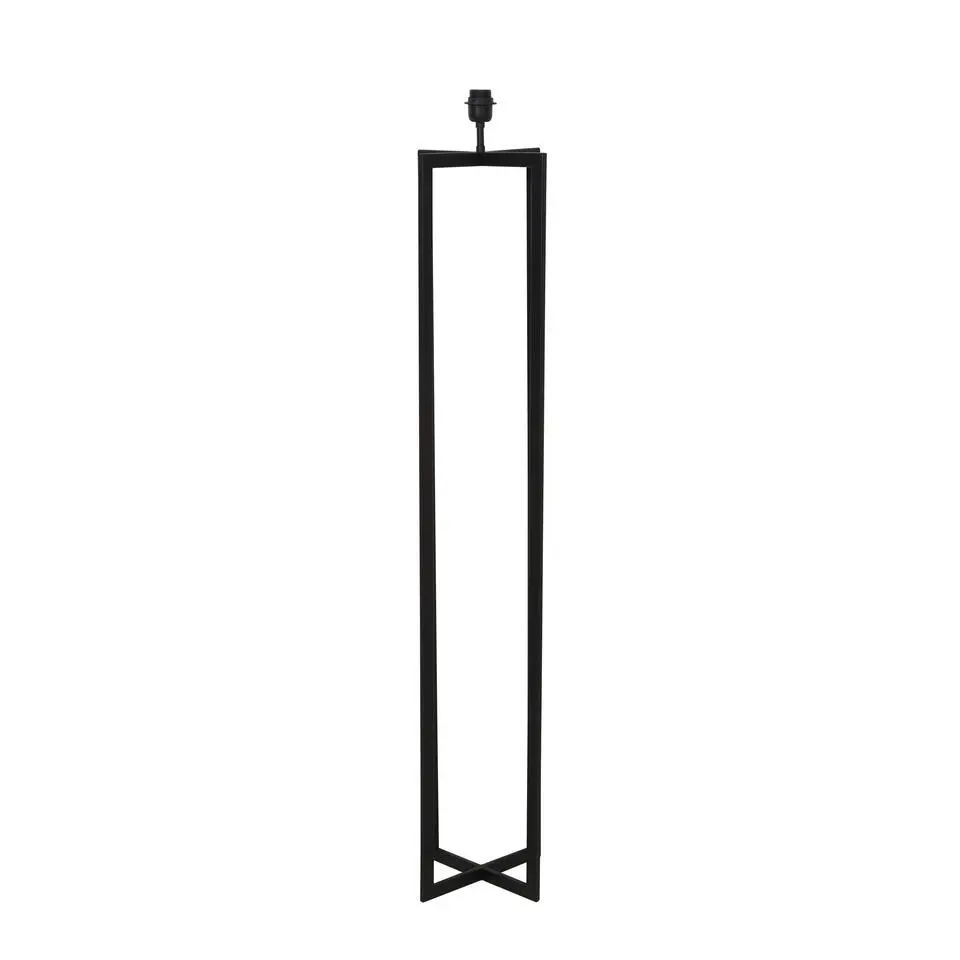 Vloerlamp Mace - Zwart - 30x30x140cm