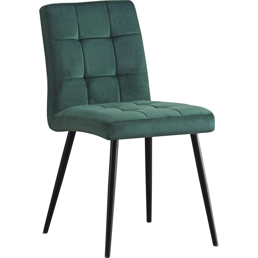 Polsterstuhl Diana Samtvelours braun