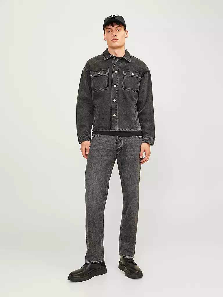 JACK & JONES Jeans Slim Fit JJICHRIS JJORIGINAL grau