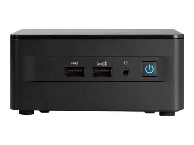 ASUS NUC 12 Pro Kit RNUC12WSHI700002I - Barebone - mini PC 1 x Core i7 1260P / op til 4.7 GHz - RAM 0 GB - Intel Iris Xe Graphics - IEEE 802.11ax (Wi-Fi 6E), Bluetooth 5.2, 2.5 Gigabit Ethernet, Gigabit Ethernet - sort