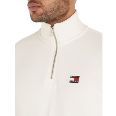 Sweatshirt zippé homme Blanc TOMMY HILFIGER
