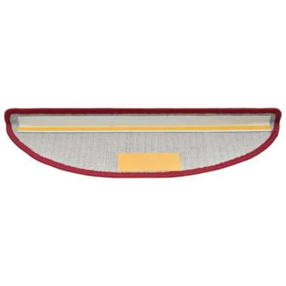 vidaXL - Trapmat - Rood - Polypropyleen