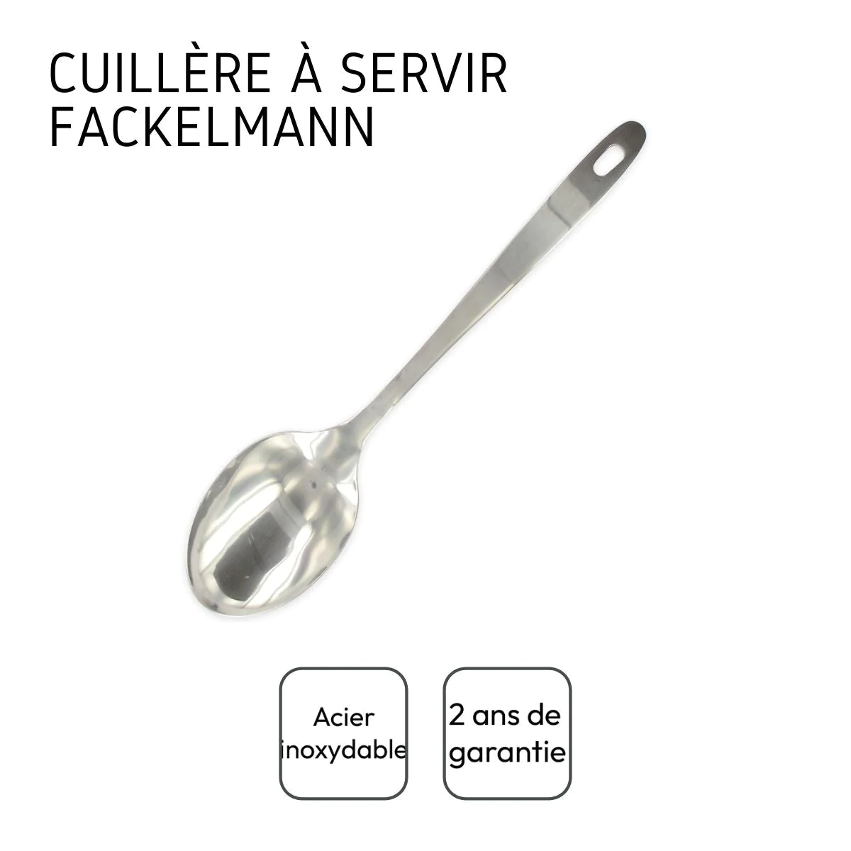 Cuillère de service inox 31,5 cm Fackelmann Oxford Fackelmann