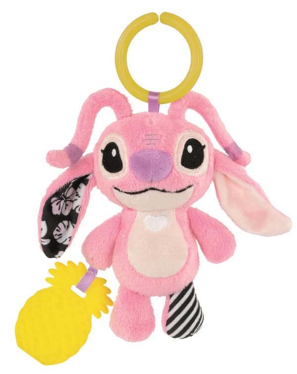 Stitch Mjuk Skallra Angel Disney Baby