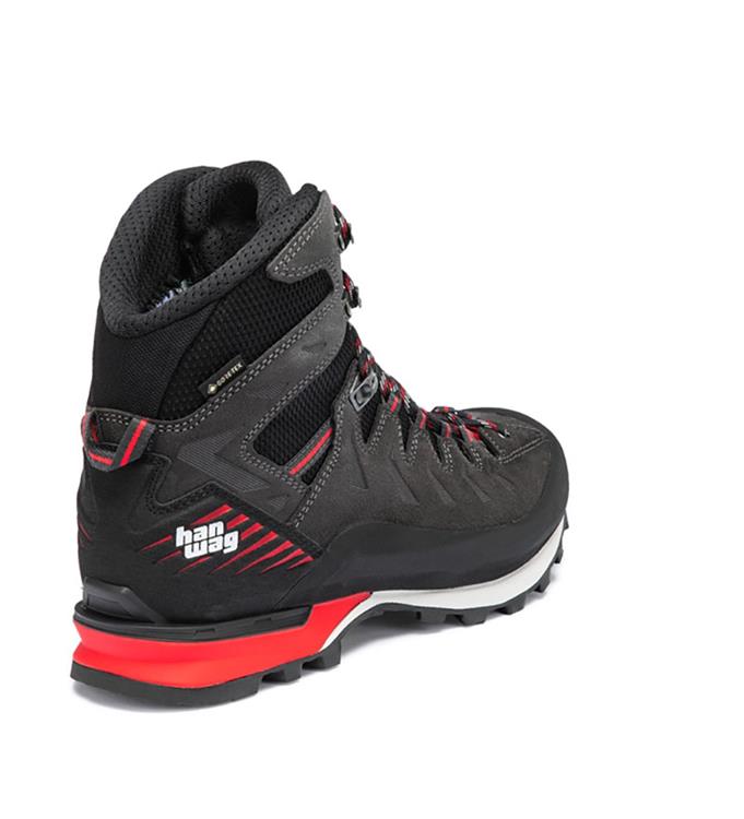 Hanwag Makra Pro GTX H100500 Asphalt-Red