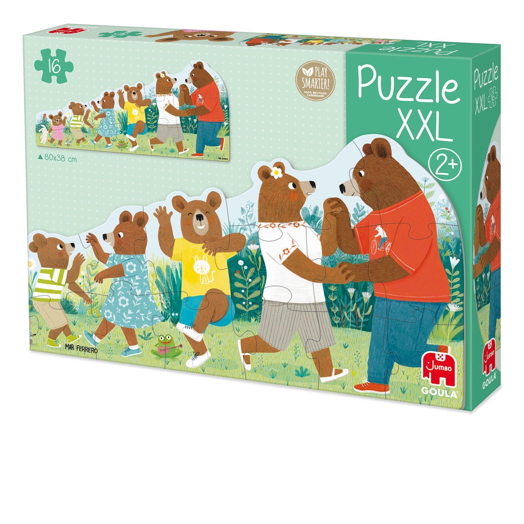 GOULA XXL-Puzzle Bärenfamilie