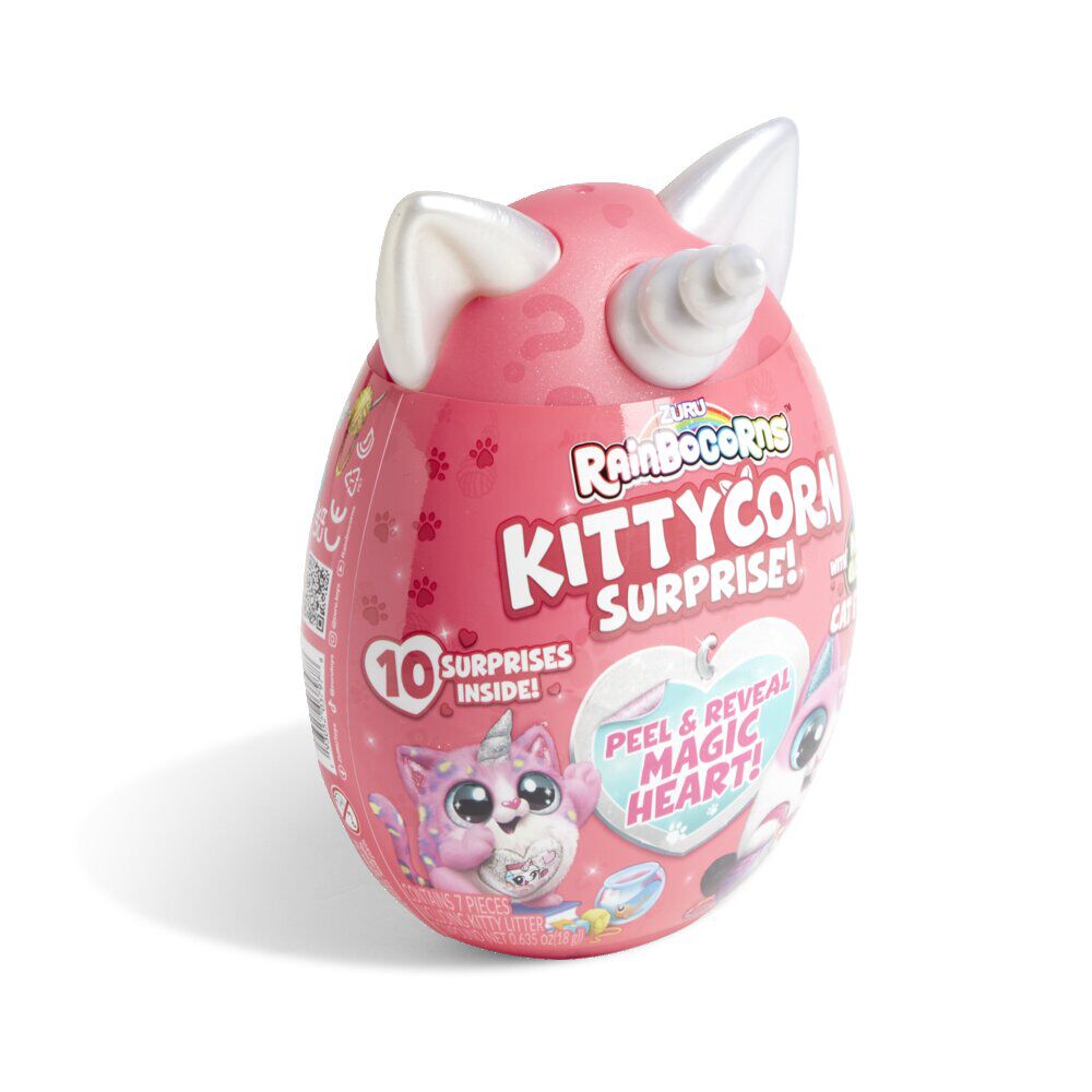oeuf surprise Rainbocorns Kitticorn peluche