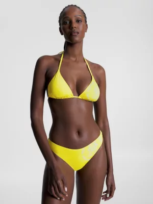 Calcinha de biquíni com logo da Hilfiger